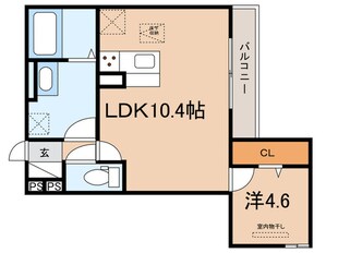 D-room国芳の物件間取画像